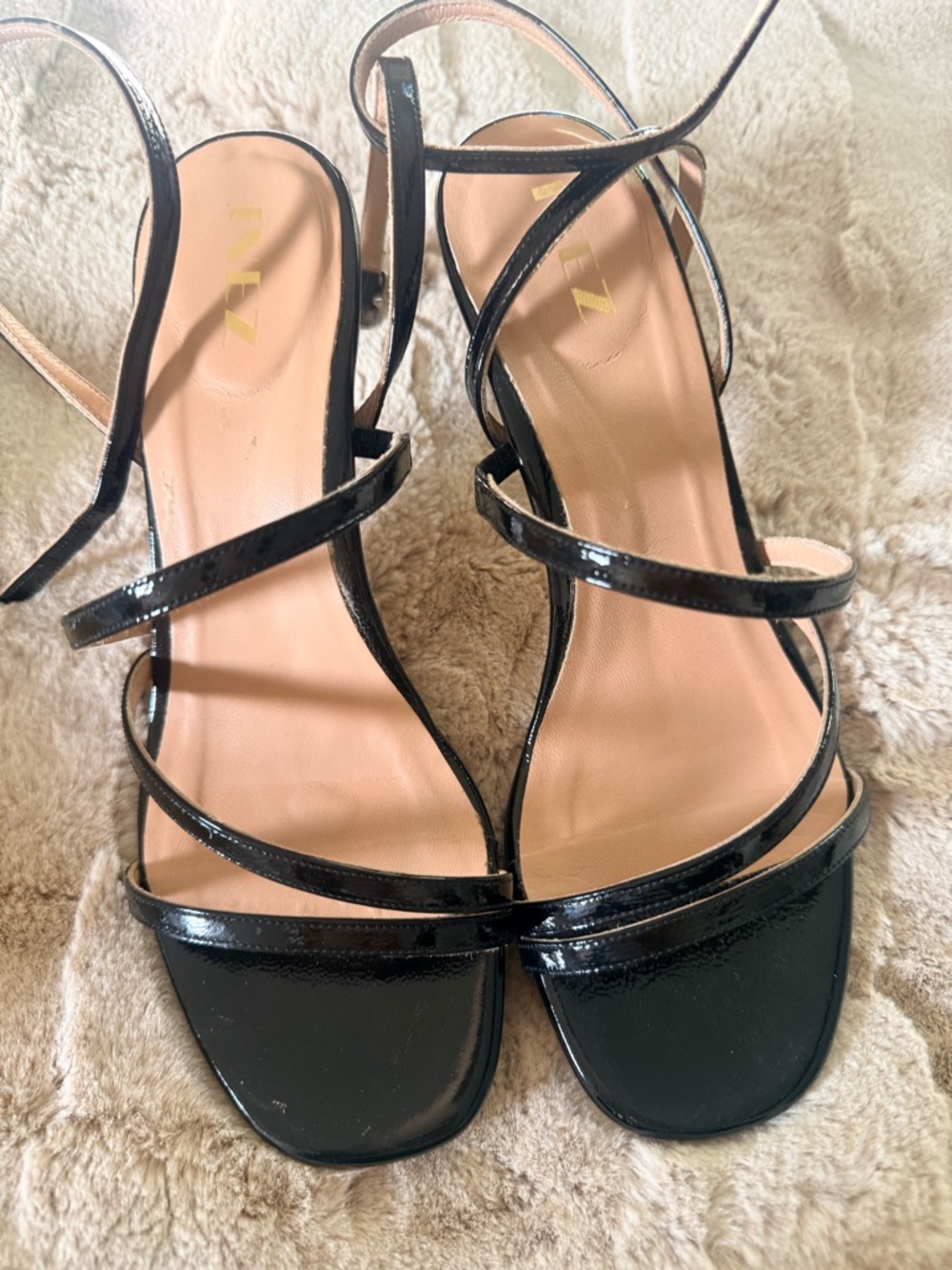 INEZ Sofia Heel - Black Patent - 8 - Picture 5 of 9